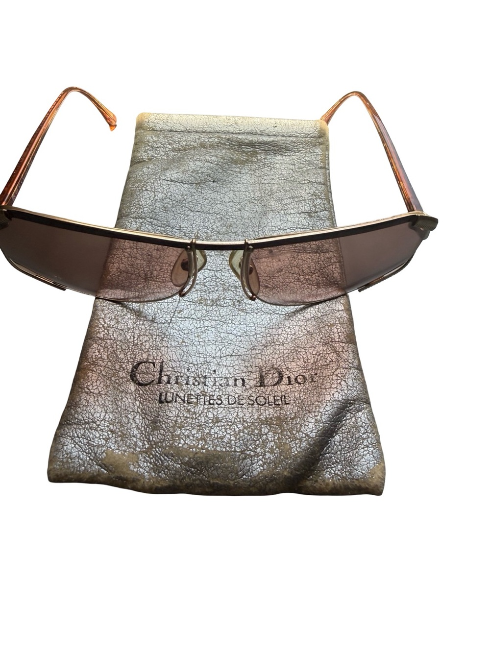 Vintage Christian Dior 2609 Sunglasses Gold Austria